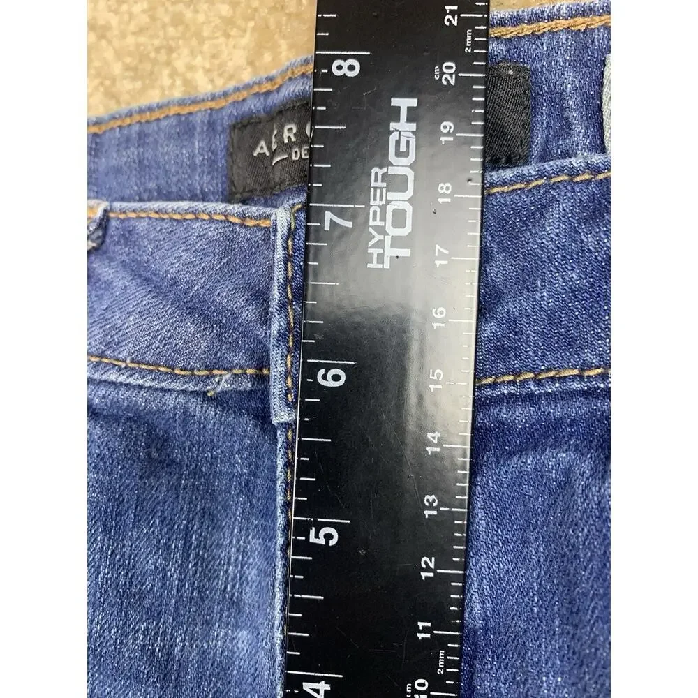 Aeropostale Women’s Midi Shorts Size 0 Distressed Cuffed Low Rise #567